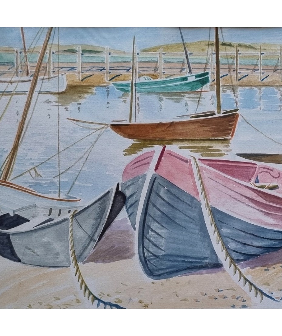 Guy Malet - Boats at Rye