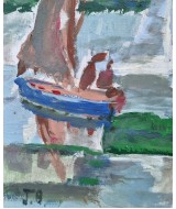 Jean Barham - Sailing on the River Thames
