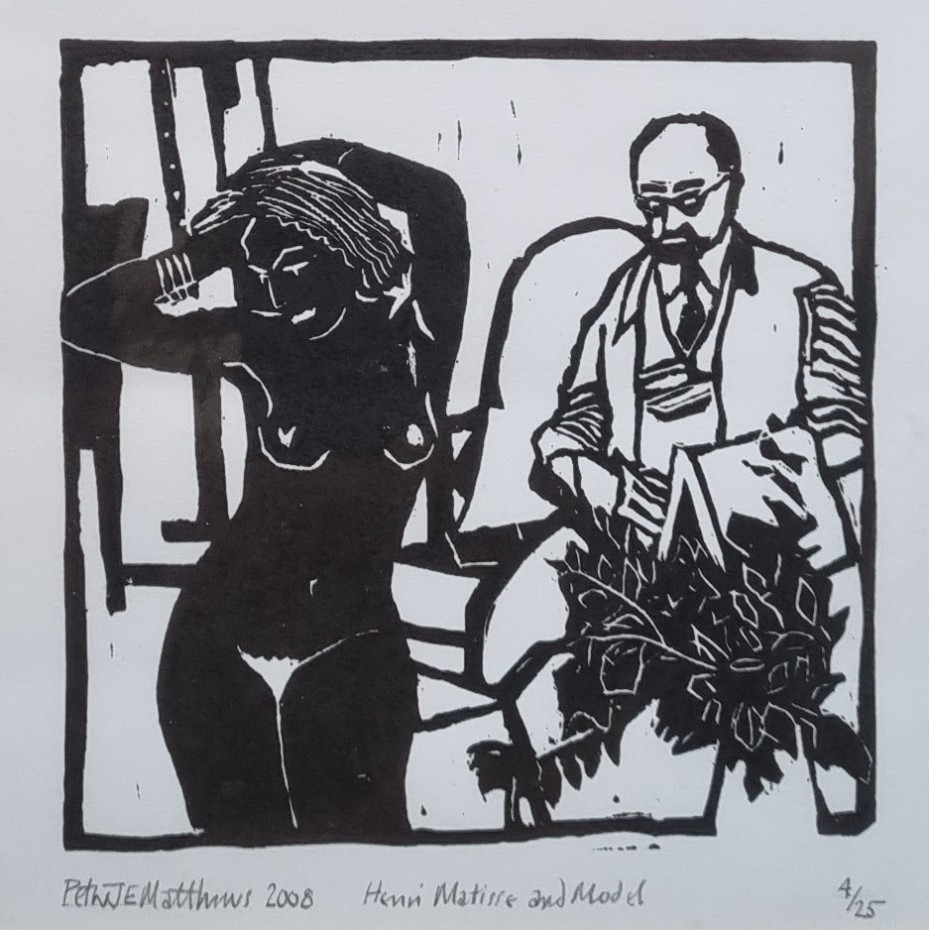 Peter J. E. Matthews - Henri Matisse and Model