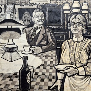 Brian Harland Rees - The Landlady and Guests