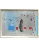 Charles Gassner - Composition in Red, Black and Blue