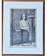 Clifford Hall - Emie in the Mirror