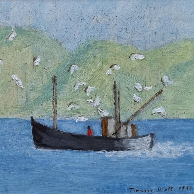 Frances Watt - Fishing Boat, Stornoway