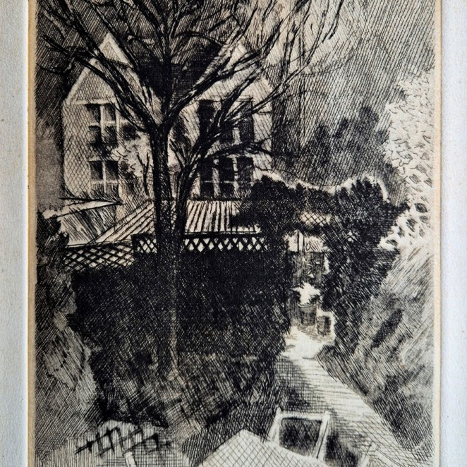 Gabriel White - The Garden at Night