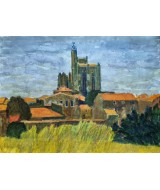 Hans Schwarz - View to French Cathedral