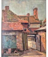 Hugh Ralph Micklem – House with Pigeons on the Roof