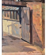 Hugh Ralph Micklem – House with Pigeons on the Roof