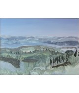 Irene Main - Sunrise at San Gimignano