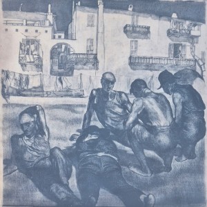 John Copley - On a Southern Shore, Alassio