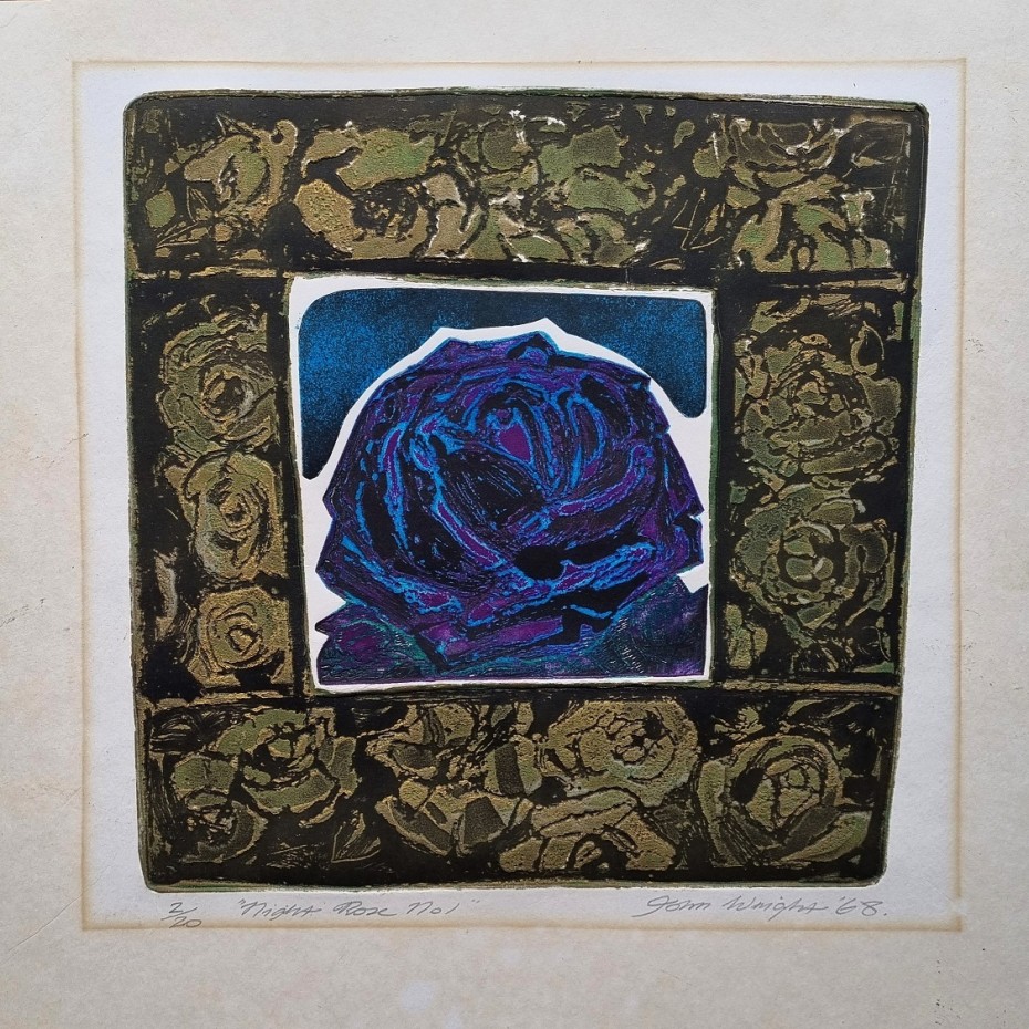 John Wright - 'Night Rose No 1'