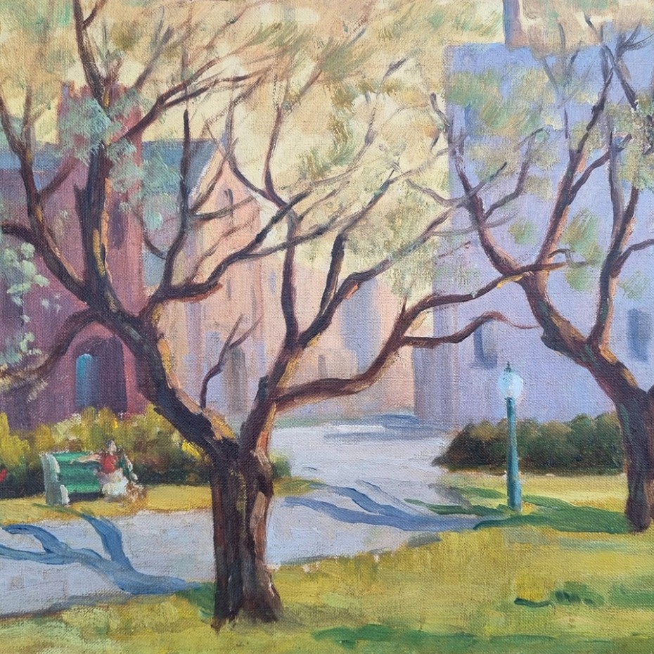 Lincoln Godfrey Morris - Queen Elizabeth Gardens, Montreal