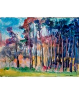 Mieczyslaw Lurczynski - Sunny Day Woodland