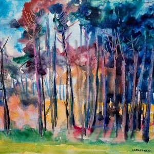 Mieczyslaw Lurczynski - Sunny Day Woodland
