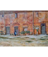 Richard Beer - Italian Village Scene