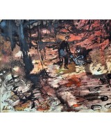 Robert Scanlon - Figures Gathering Firewood