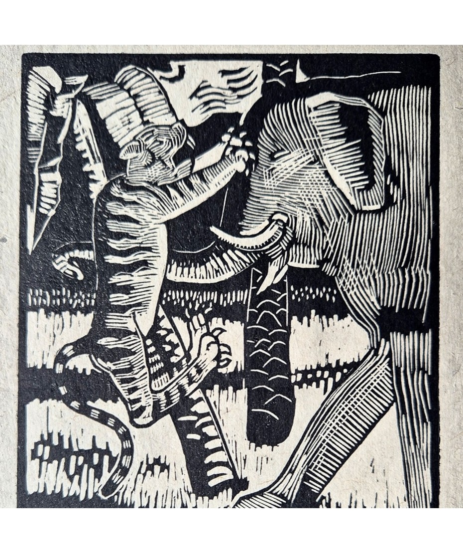 Rupert Lee - Elephant and Tiger